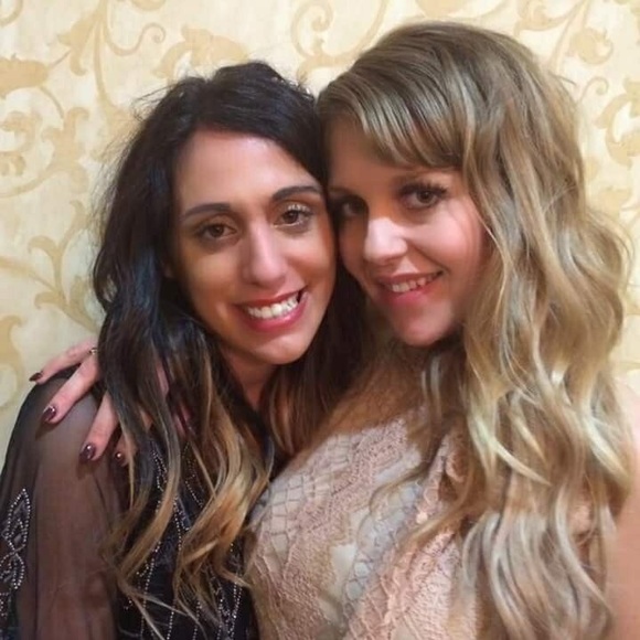 Altar’d State Blush Halter Dress worn once - Picture 5 of 5